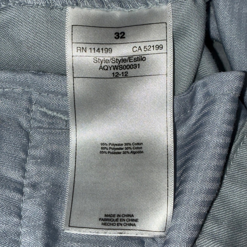 Quicksilver Transcendent Casual Gray Shorts Men Size 32 - Picture 4 of 7